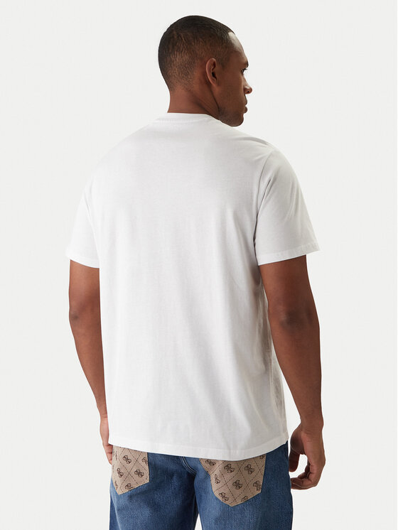 Guess Guess Marškinėliai M6RI15 I3Z14 Balta Regular Fit