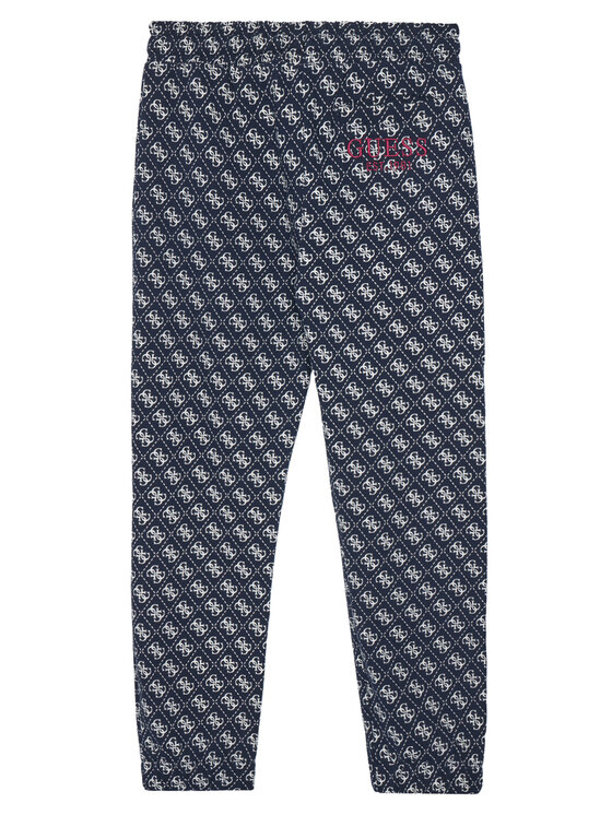 Guess Guess Spodnie dresowe L5YQ15 KA6R4 Granatowy Regular Fit