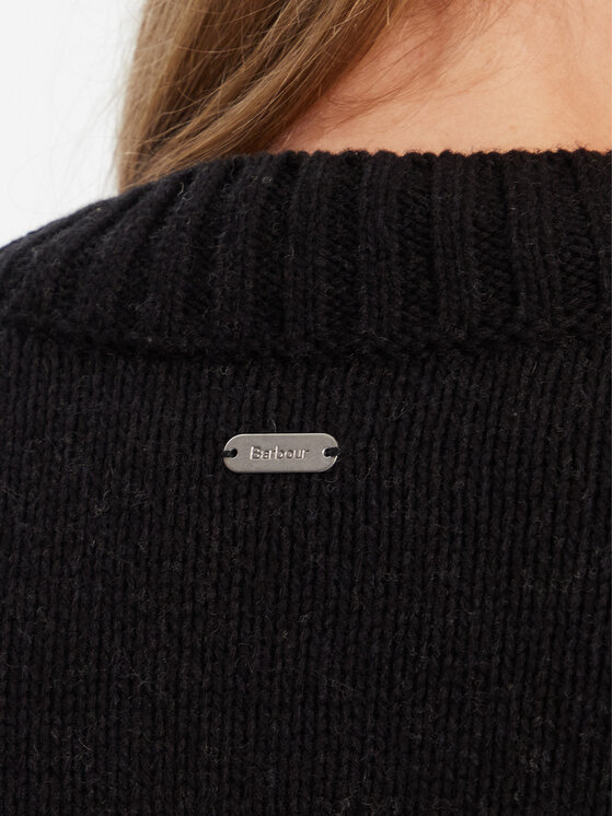 Barbour Barbour Sweater Cecelia LKN1676MI11 Fekete Relaxed Fit