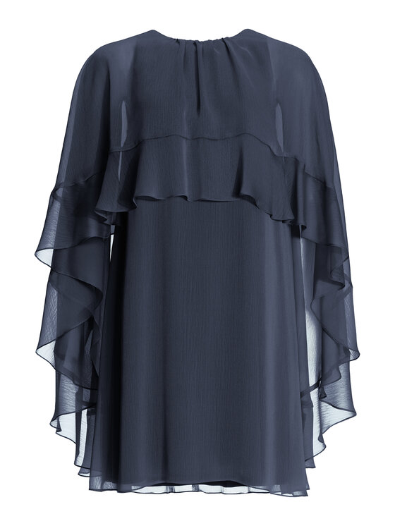 Swing Swing Φόρεμα κοκτέιλ 5AJ09800 Σκούρο μπλε Regular Fit