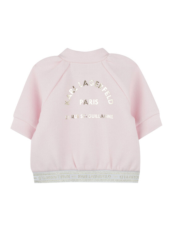 Karl Lagerfeld Kids Karl Lagerfeld Kids Completo tuta Z30521 S Rosa Regular Fit