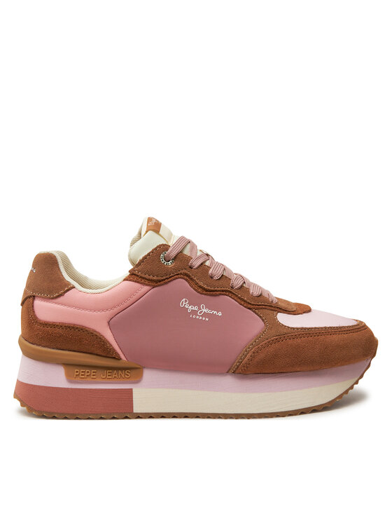 Pepe Jeans Sneakersy PLS60025 Hnedá