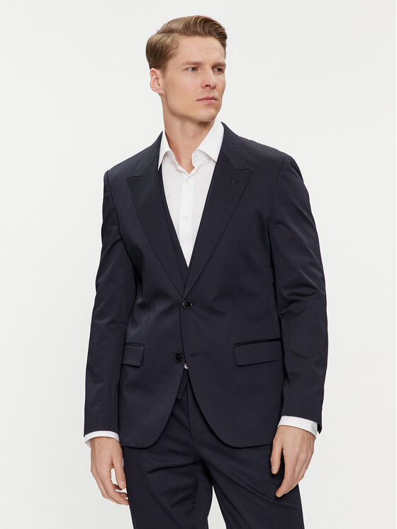 HUGO Hugo Öltöny Henry/Getlin242V2X 50513585 Sötétkék Regular Fit