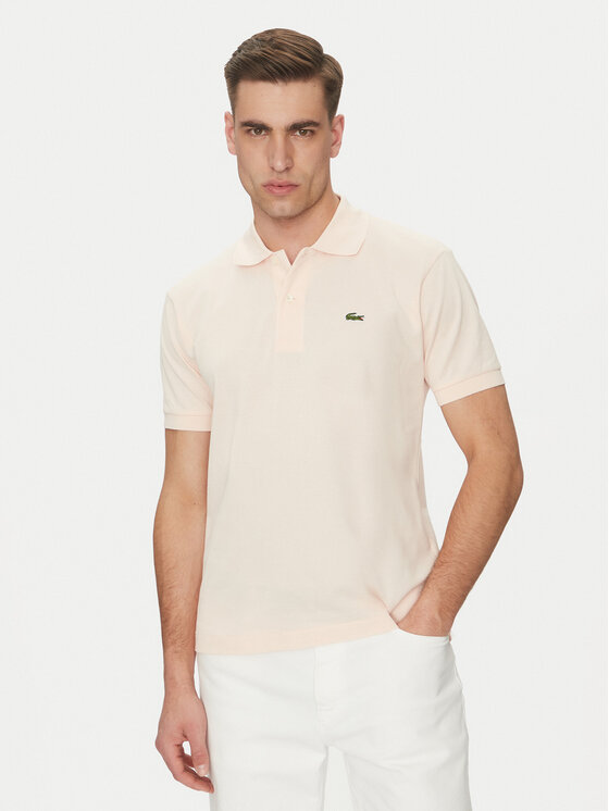 Lacoste Polokošeľa L1212 Béžová Regular Fit
