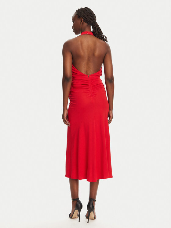 Elisabetta Franchi Elisabetta Franchi Koktejlové šaty AB71952E2 CG5 Červená Regular Fit