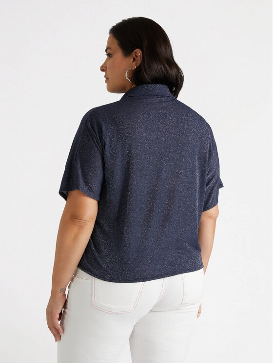 Fiorella Rubino Fiorella Rubino Koszula 5830L000161N034 Niebieski Boxy Fit