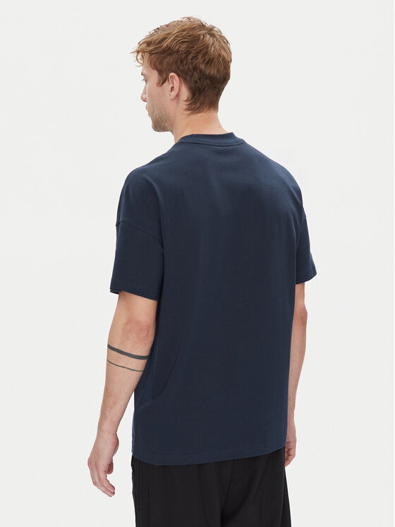 adidas adidas T-shirt ALL SZN JX5080 Tamnoplava Loose Fit