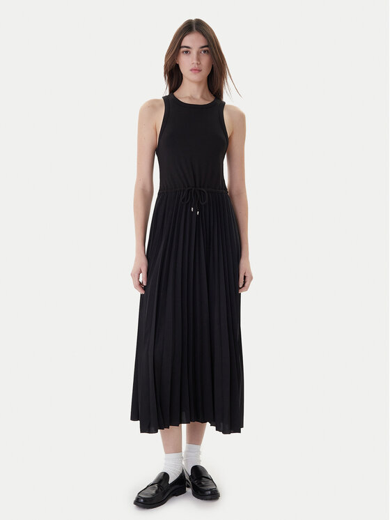 Tommy Hilfiger Tommy Hilfiger Kasdieninė suknelė WW0WW39342 Juoda Regular Fit