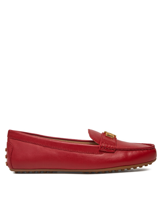 LAUREN RALPH LAUREN Mokasíny Barnsbury 802852847021 Červená
