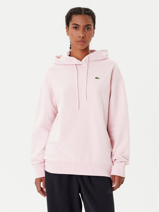 Lacoste Lacoste Bluză SF7612 Roz Oversize