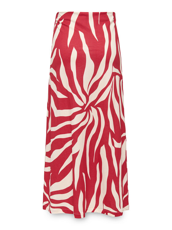 ONLY ONLY Φούστα maxi Chigo Sakura 15366894 Κόκκινο Regular Fit