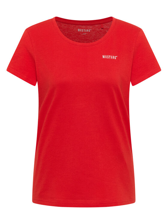 Mustang Mustang Футболка Alma 1016748 Червоний Regular Fit