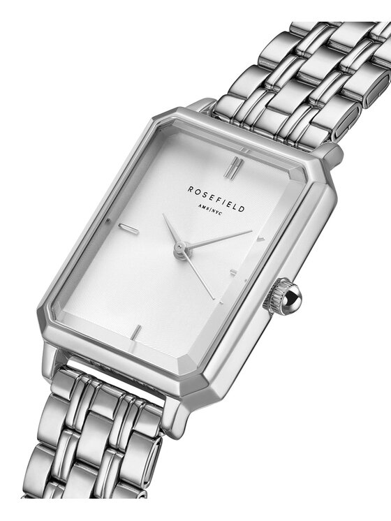 Rosefield Rosefield Zegarek Octagon Srebrny
