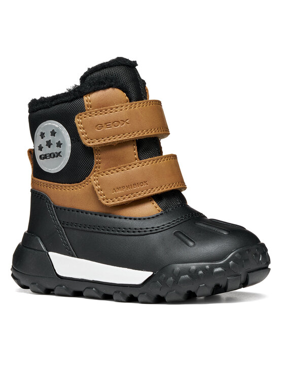 Geox Geox Snehule B Trekkyup Boy B Abx B566LI 0MEFU CR69B S Čierna