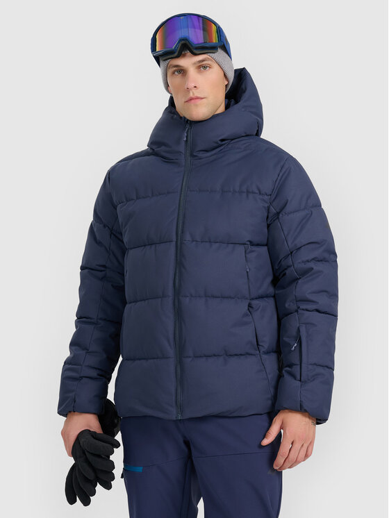 4F 4F Kurtka narciarska SKIWEAR Granatowy Regular Fit