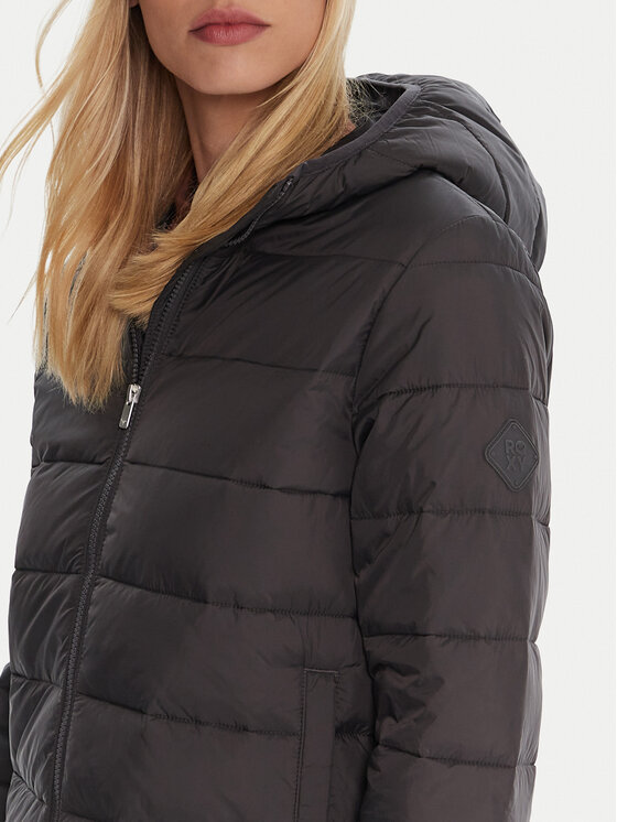 Roxy Roxy Bunda pro přechodné období Wind ERJJK03691 Šedá Regular Fit