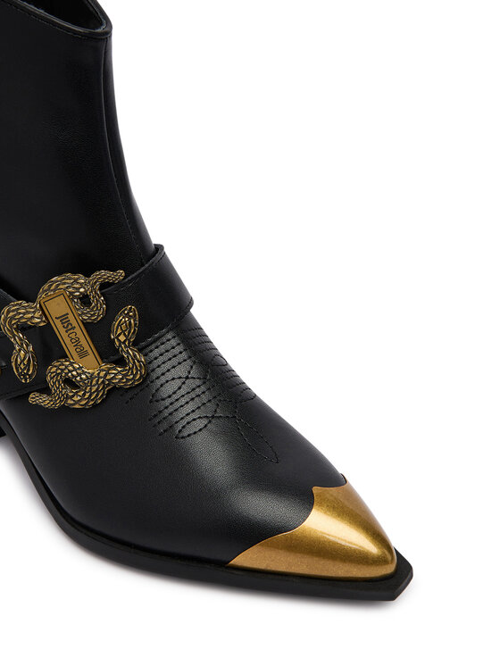 Just Cavalli Just Cavalli Cowboystiefel 81RA3S56 ZPC30 Schwarz