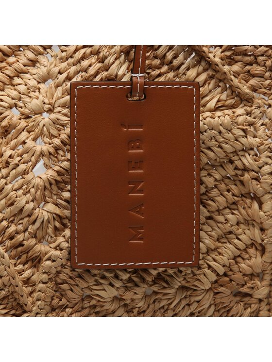 Manebi Manebi Handtasche Sunset Bag Large V 2.2 AC Beige
