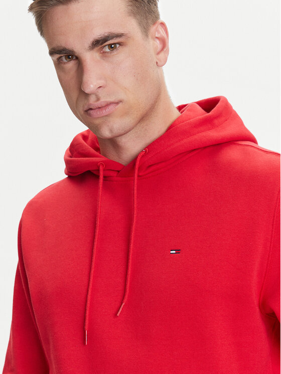 Tommy Jeans Tommy Jeans Pulóver DM0DM20742 Piros Regular Fit
