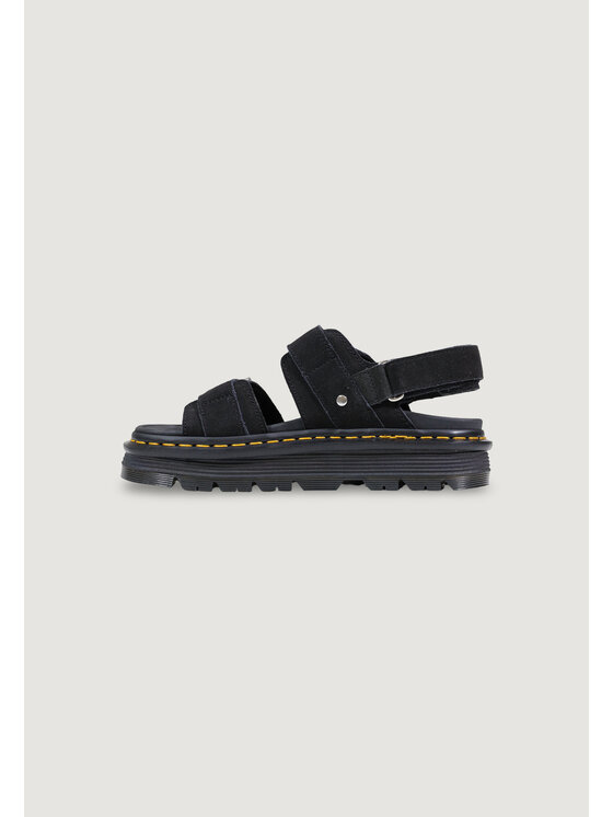 Dr. Martens Dr. Martens Σανδάλια Zebzag Sandal Black Eh Suede Μαύρο