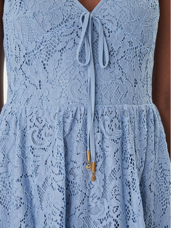 MICHAEL Michael Kors MICHAEL Michael Kors Sommerkleid MS683HQKQ9 Himmelblau Regular Fit