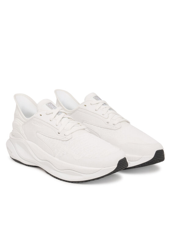 Clarks Clarks Sneakersy Clarks Pace 26184666 Biela