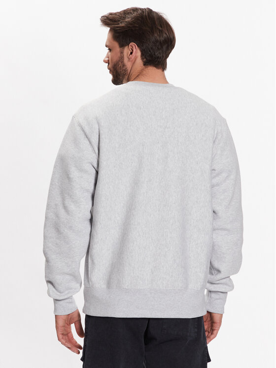 Felpa 218653 Grigio Regular Fit