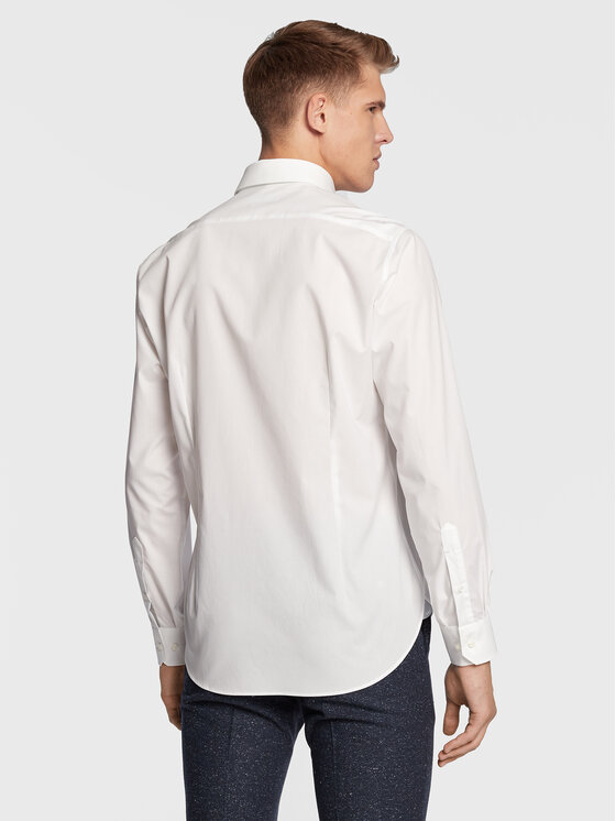 Michael Kors Michael Kors Πουκάμισο MD0MD90435 Λευκό Modern Fit