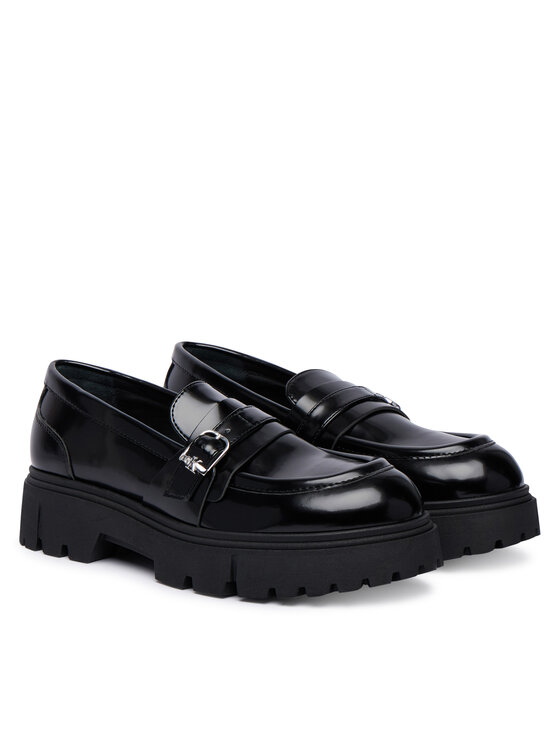 Calvin Klein Calvin Klein Loafersy V4A4-83429-0822 D Černá