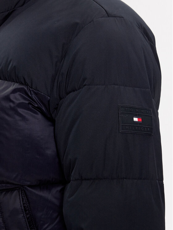 Tommy Hilfiger Tommy Hilfiger Зимно яке Tech Stand Collar MW0MW27586 Тъмносин Regular Fit