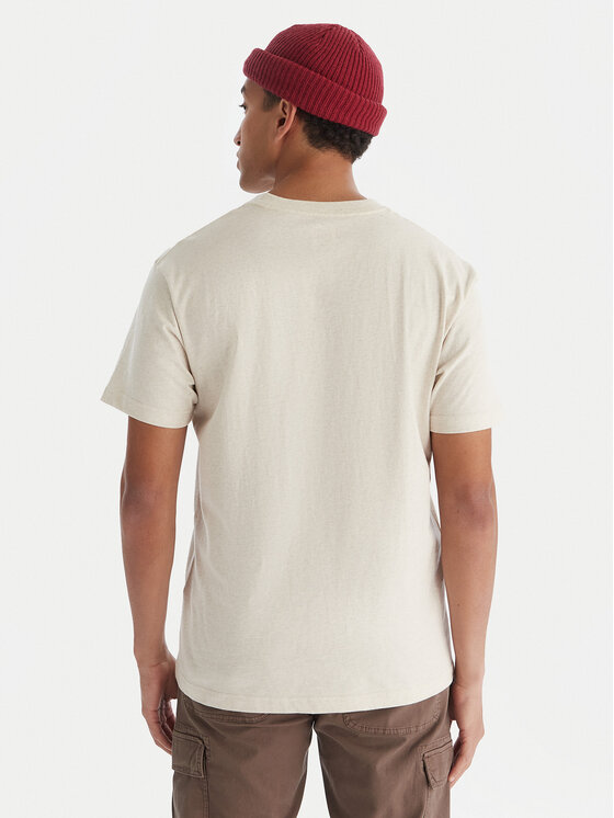 DC Shoes DC Shoes Футболка Star Pocket ADYZT05377 Бежевий Regular Fit