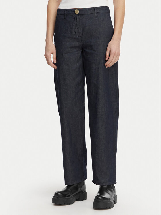 Armani Exchange Armani Exchange Riidest püksid XW002257 AF21337 MB001 Tumesinine Relaxed Fit