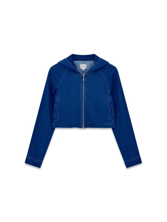 Guess Guess Bluza 183439 Niebieski jasny Classic Fit