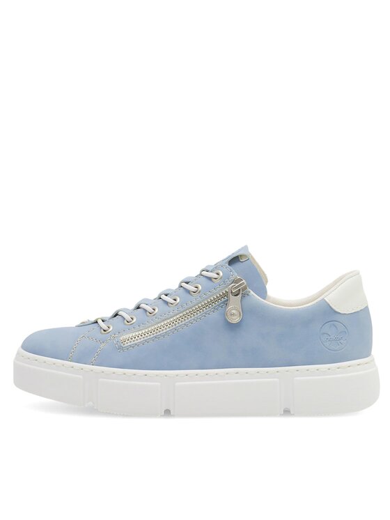 Rieker Rieker Sneakersy N5952-10 Niebieski