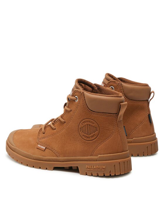 Palladium Palladium Trapery Sp20 Cuff Lth Wp 77891-257-M Brązowy