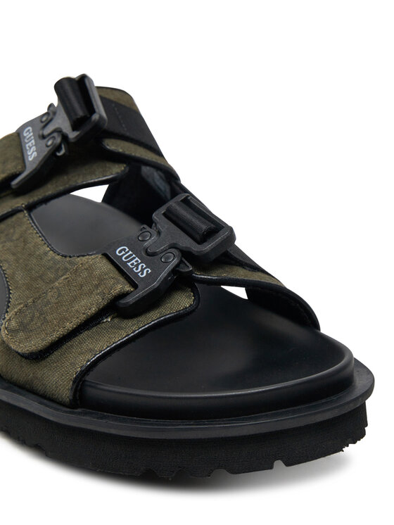 Guess Guess Natikači FMJBAH FAB03 Zelena
