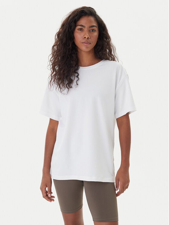 Girlfriend Collective Girlfriend Collective T-Shirt Reset 3039 Bílá Relaxed Fit