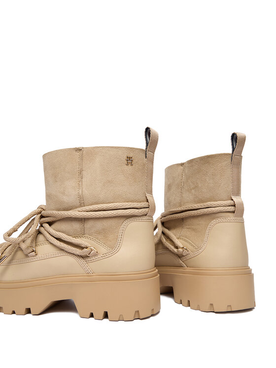 Tommy Hilfiger Tommy Hilfiger Sniego batai FW0FW08996 Smėlio