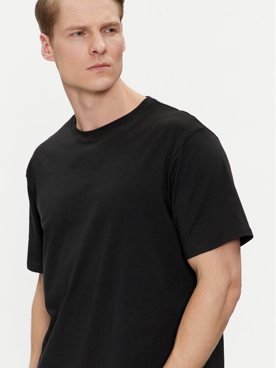 Tommy Jeans Tommy Jeans 2er-Set T-Shirts UM0UM03157 Schwarz Regular Fit