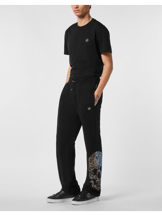 PHILIPP PLEIN PHILIPP PLEIN Spodnie dresowe 26951 Czarny Jogger Fit