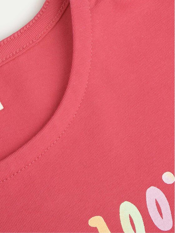 Coccodrillo Coccodrillo T-Shirt WC4143202OWK Różowy Regular Fit