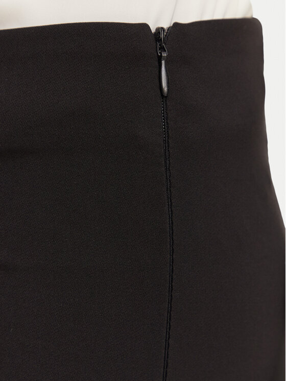 Rinascimento Rinascimento Auduma bikses CFC0130141003 Melns Wide Leg