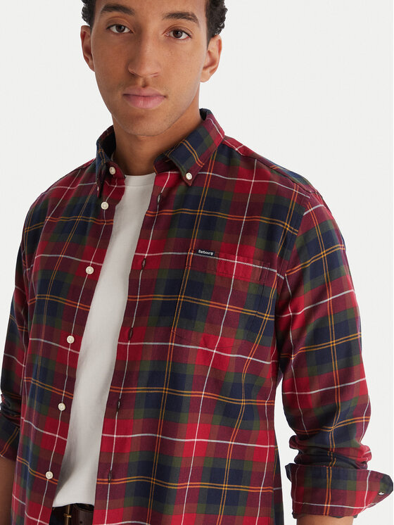 Barbour Barbour Сорочка Fortrose MSH4991TN69 Кольоровий Tailored Fit