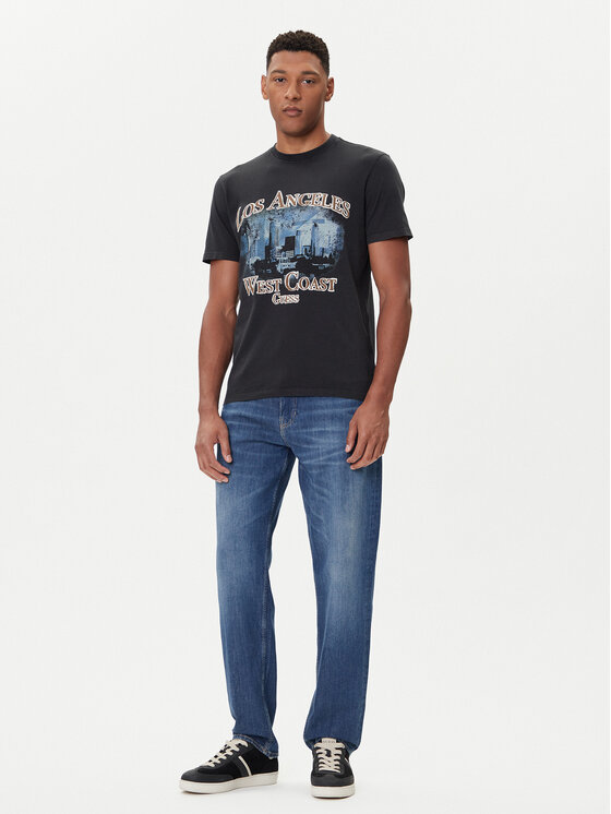 Guess Jeans Guess Jeans Blugi M5BA90 D002C Albastru Tapered Fit