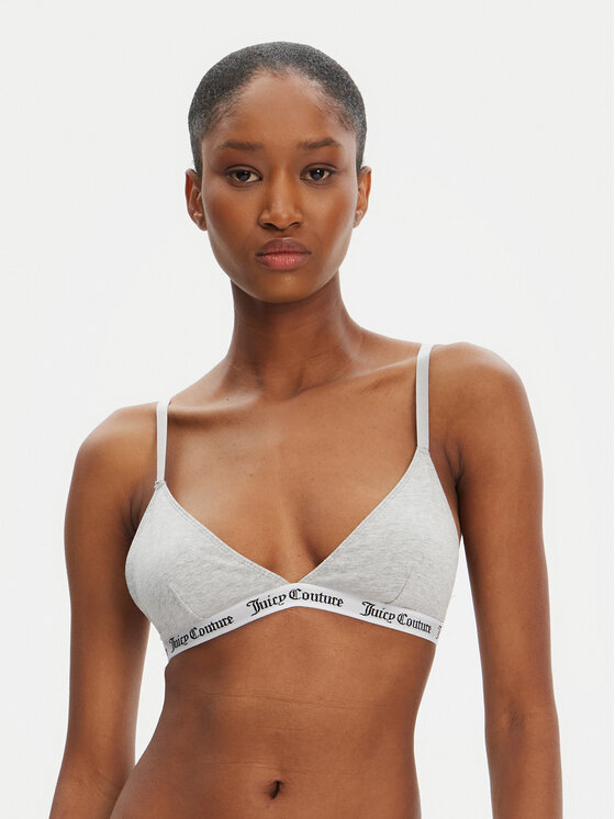 Juicy Couture Juicy Couture Podprsenka Bralette JCLQB224518 Šedá