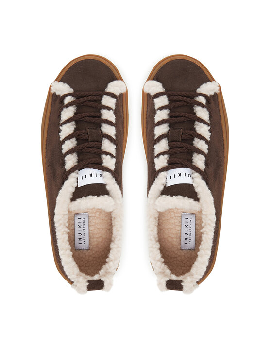 Inuikii Inuikii Superge Shearling Low 1001.001.0242 Rjava