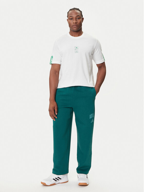 adidas adidas T-Shirt Stadium Ticket JM6473 Bílá Loose Fit