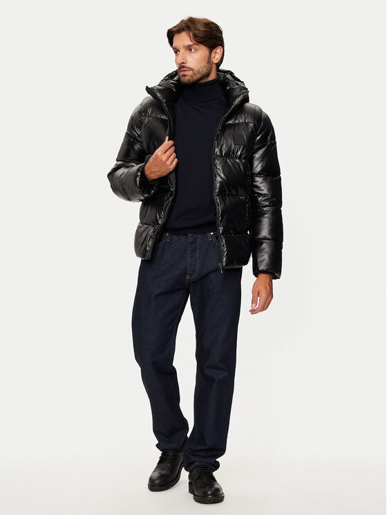 Calvin Klein Calvin Klein Zimné bundy K10K113721 Čierna Regular Fit