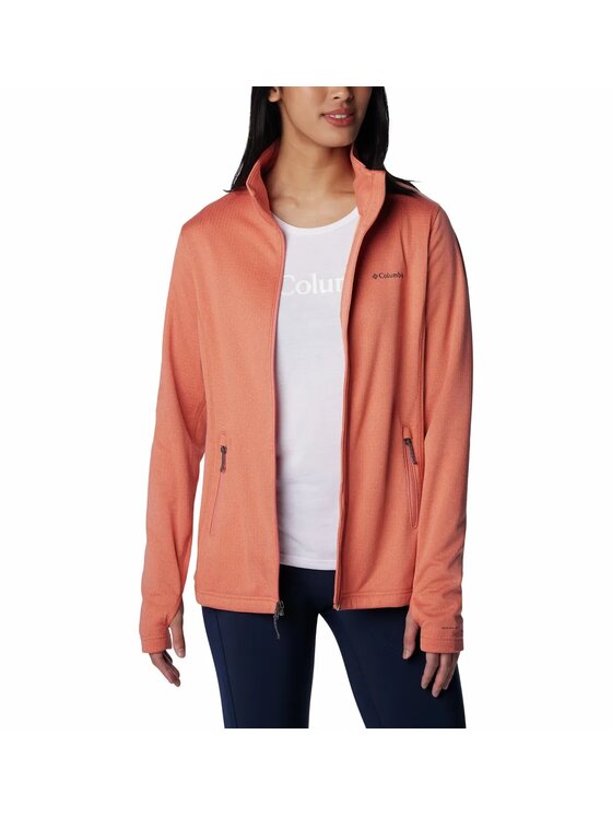 Columbia Columbia Bluza 195971 Pomarańczowy Regular Fit
