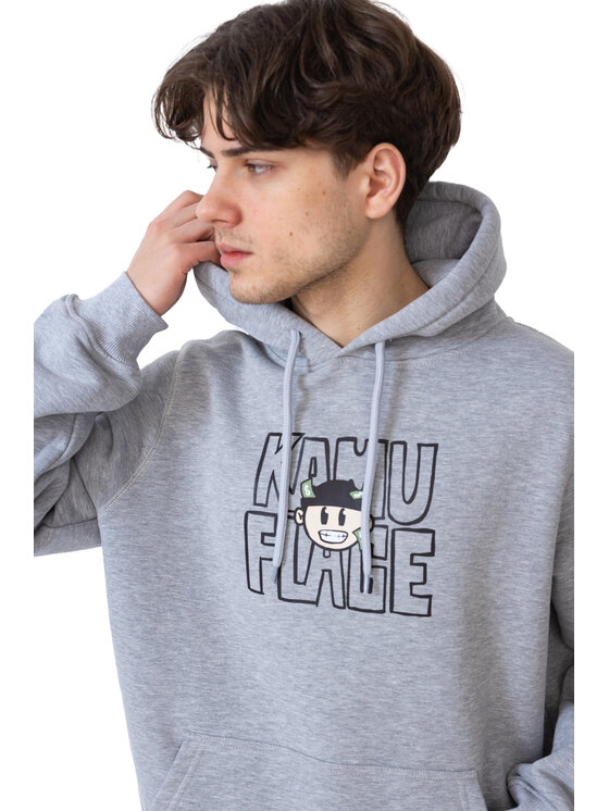 Kamuflage Kamuflage Bluza Cashout Szary Comfortable Fit